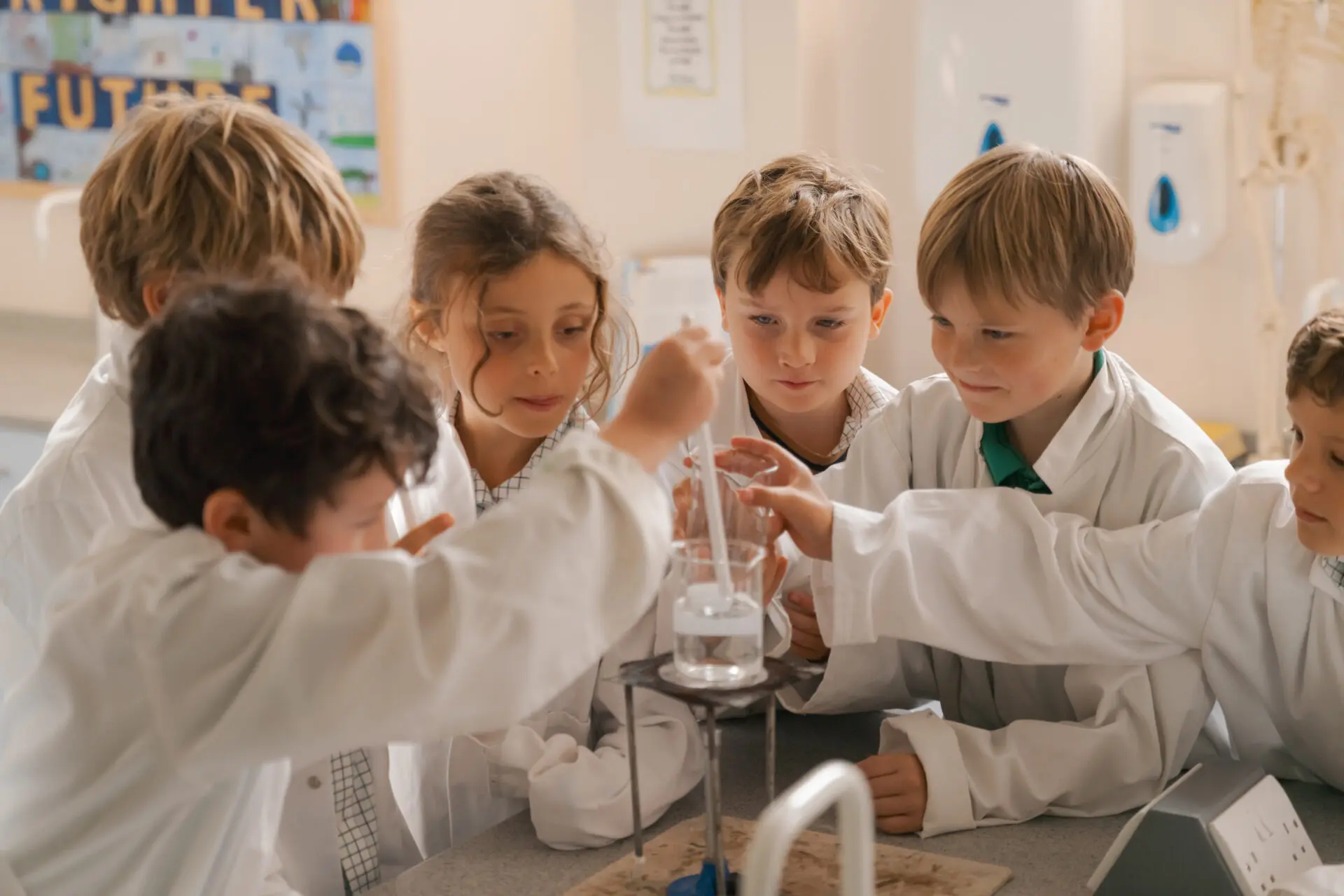 Image of students in a Science class