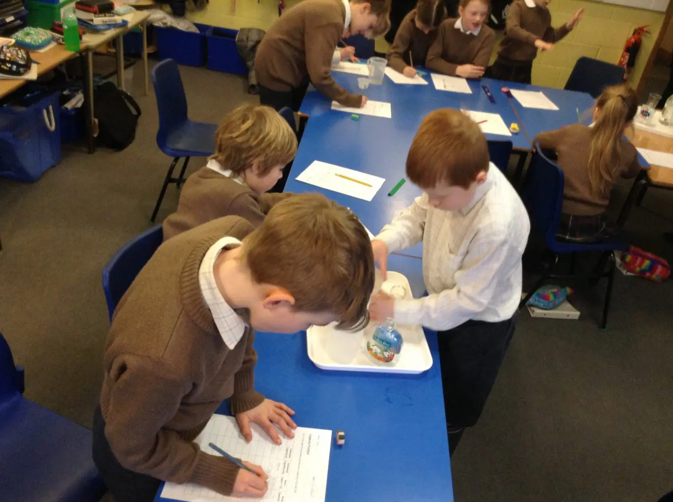 Younger students learning Maths Image of younger students learning Maths