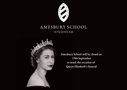 Amesbury School will be closed on 19th September to mark the occasion of Queen Elizabeth’s funeral image
