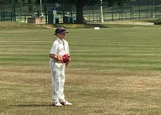 Cameron Representing Hampshire U11 and South East District U12 Cricket image